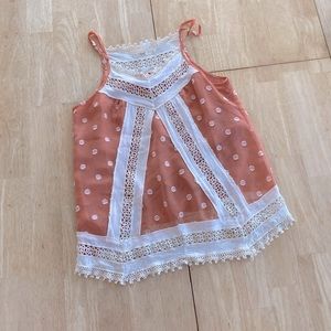 Halter top, size small.